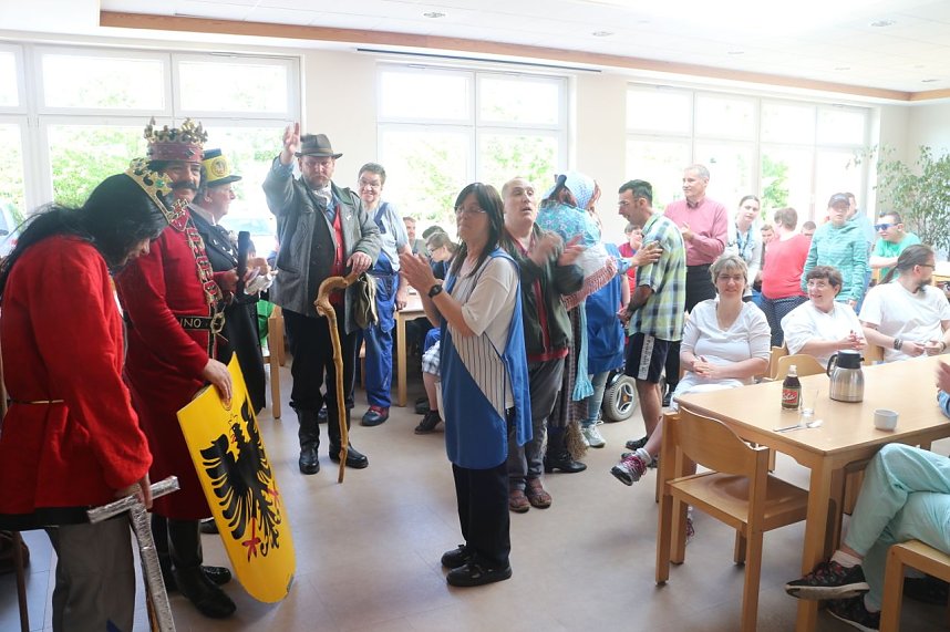 Rolandgruppe zu Besuch bei der Lebenshilfe