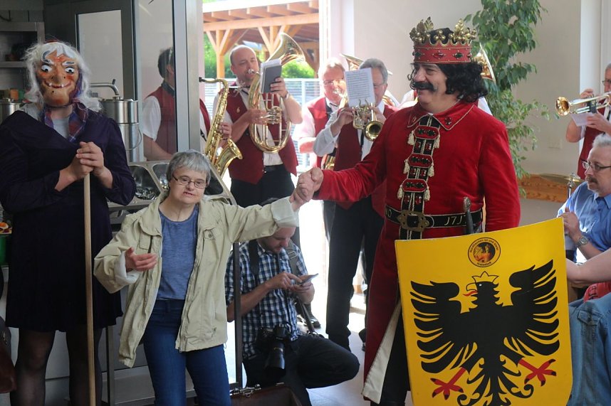 Rolandgruppe zu Besuch bei der Lebenshilfe