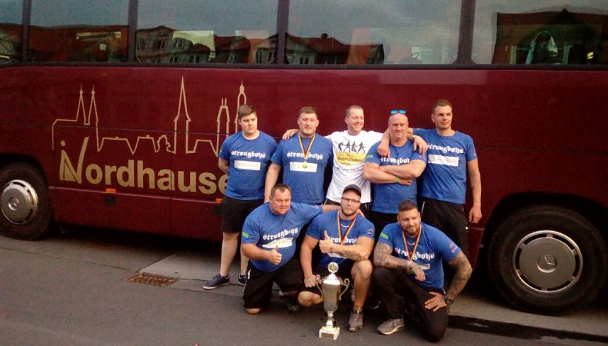 Nordh&auml;user Strongboys siegten in Wolfenb&uuml;ttel