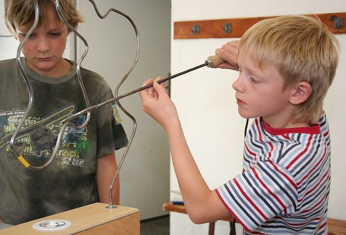 Viel Bewegung in der Schule