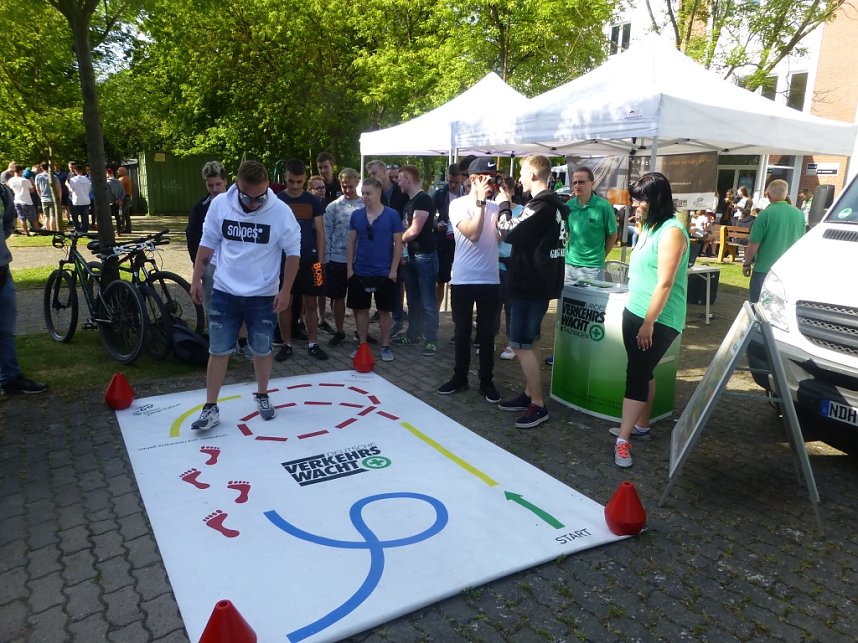 Die "Aktion junge Fahrer" am Berufsschulzentrum