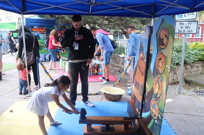 Kreiskirchentag vor der Nordh&auml;user Blasiikirche