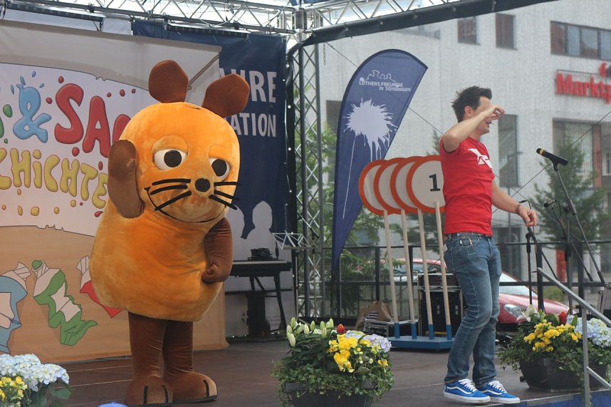 Kreiskirchentag vor der Nordh&auml;user Blasiikirche