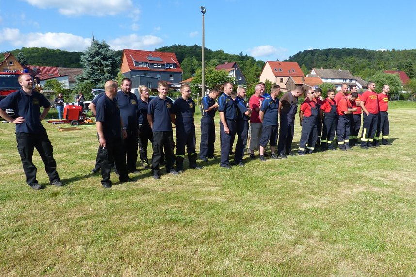 Zum L&ouml;schangriff fertig....