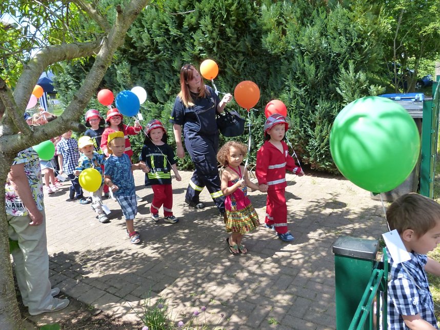 Sommerfest der Burgspatzen