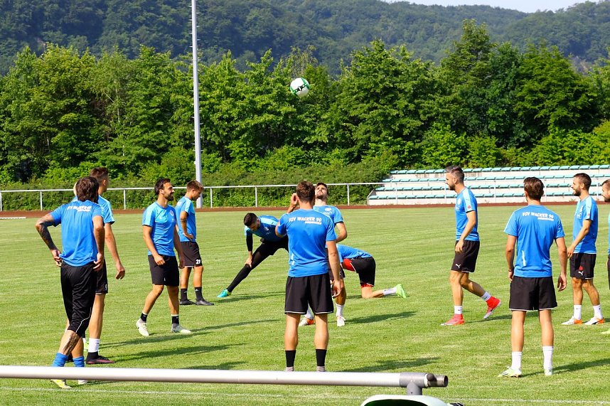 Trainingsauftakt in Rottleberode