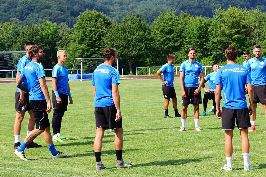 Trainingsauftakt in Rottleberode