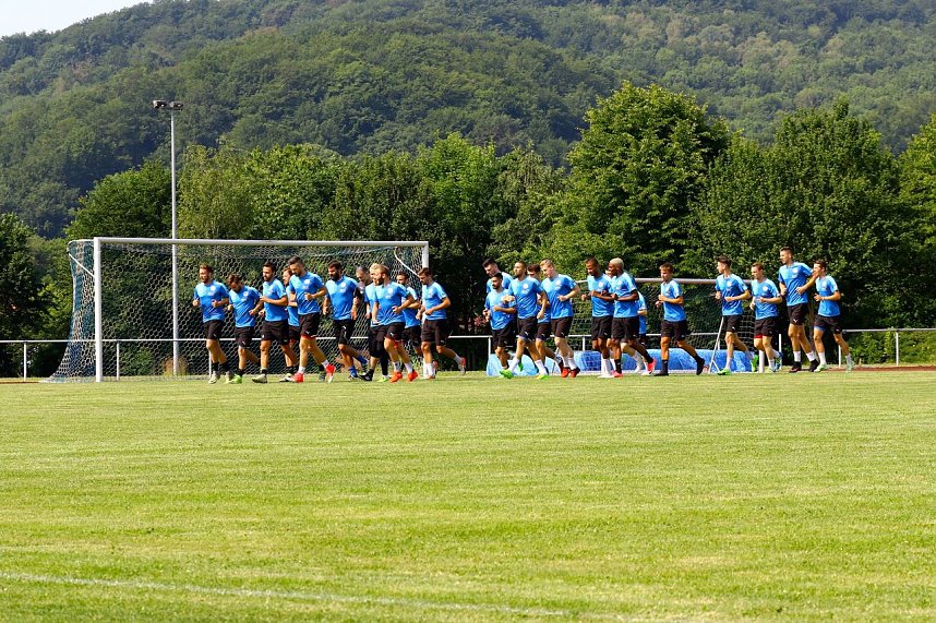 Trainingsauftakt in Rottleberode