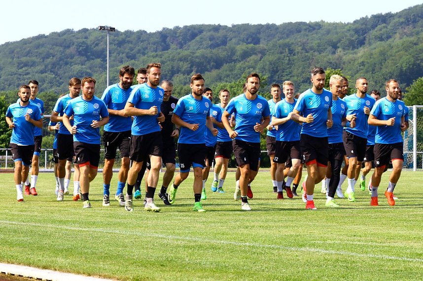 Trainingsauftakt in Rottleberode