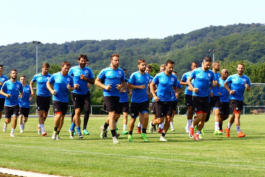 Trainingsauftakt in Rottleberode