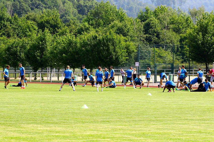 Trainingsauftakt in Rottleberode