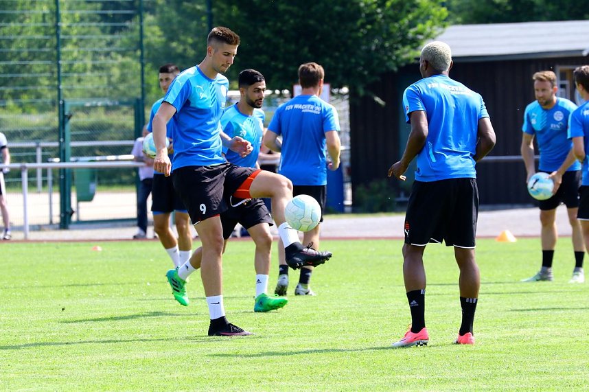 Trainingsauftakt in Rottleberode