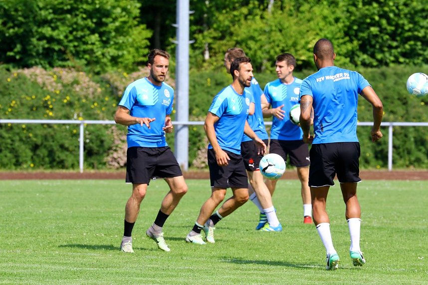 Trainingsauftakt in Rottleberode