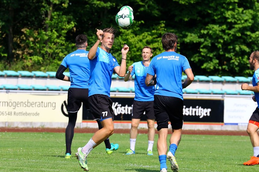 Trainingsauftakt in Rottleberode