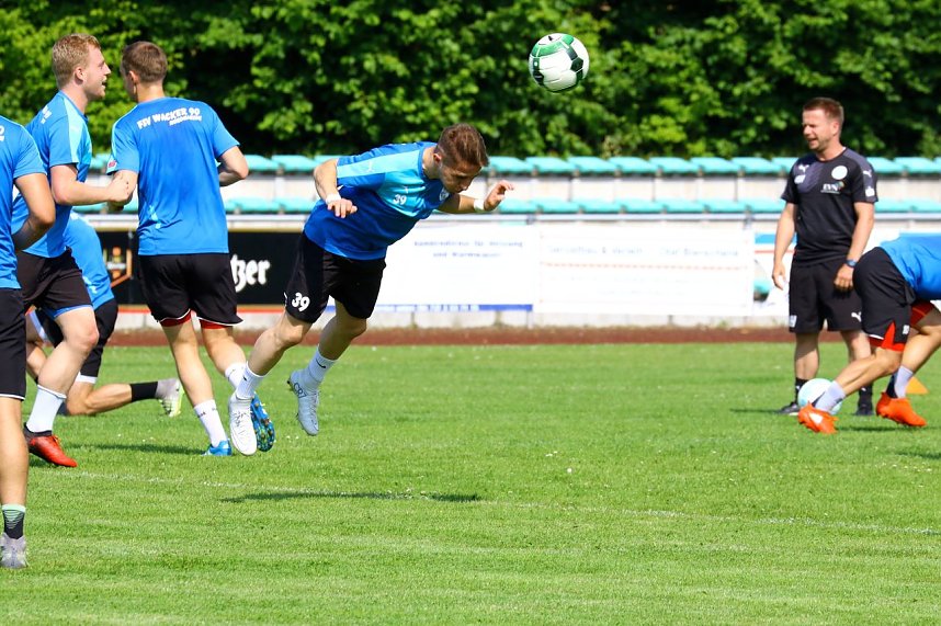 Trainingsauftakt in Rottleberode