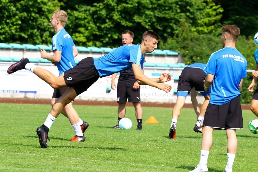 Trainingsauftakt in Rottleberode
