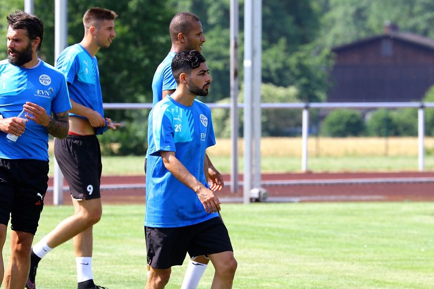 Trainingsauftakt in Rottleberode