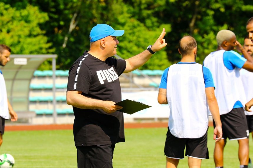 Trainingsauftakt in Rottleberode