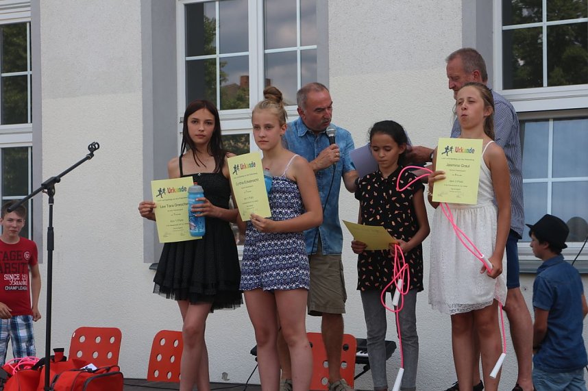 Sommerfest der Petersbergschule in Nordhausen