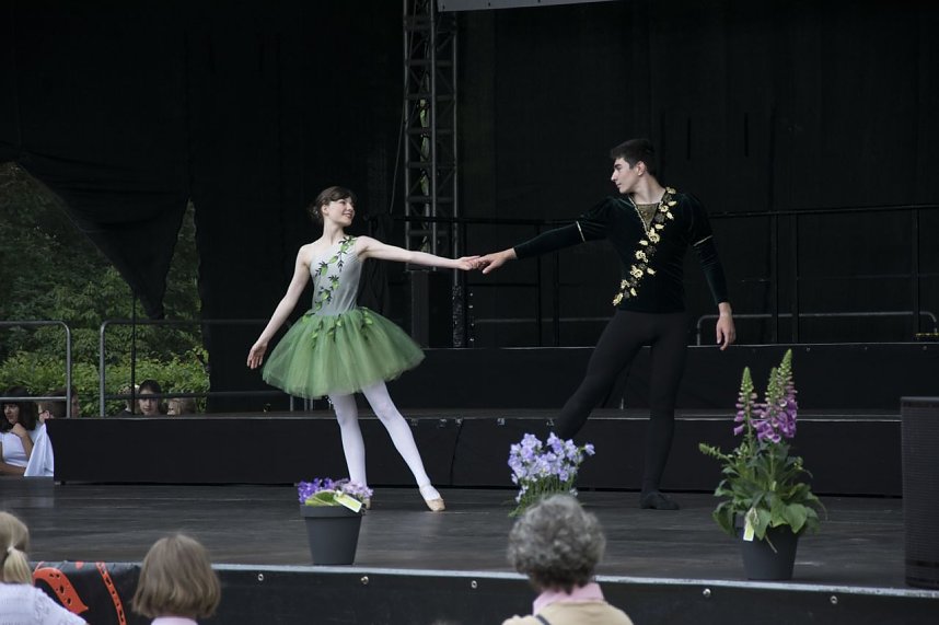 Die Tanzschule Taimba beim Rolandsfest 2017
