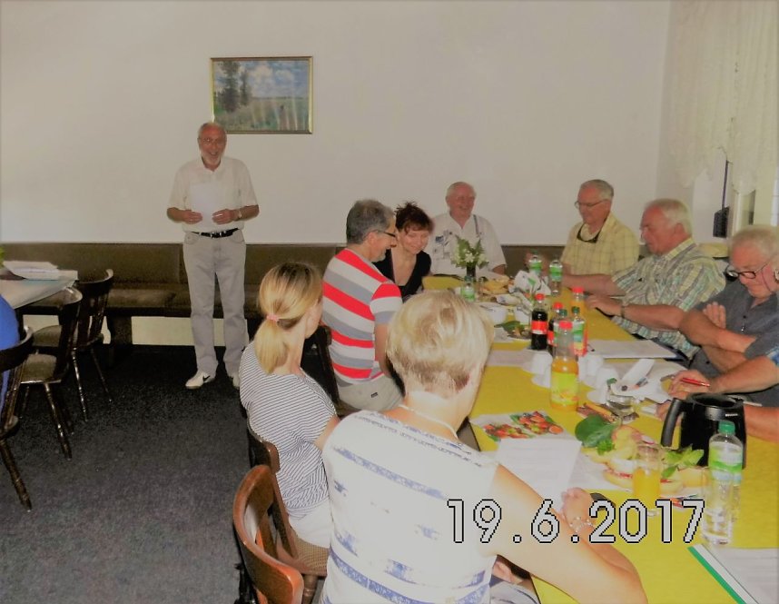 Vorsitzende Peter Schulz stellt den KGV vor