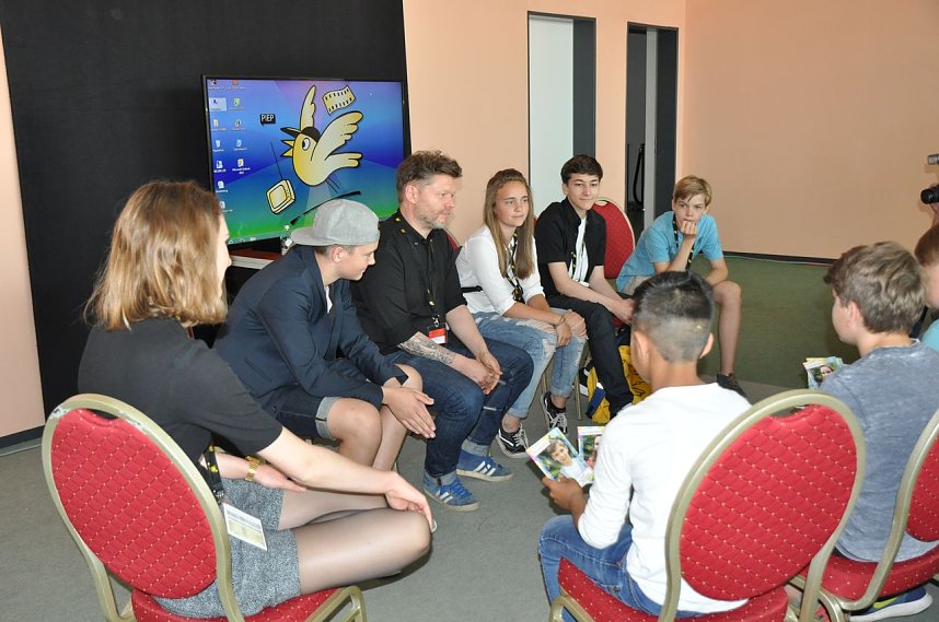 Ellricher Sch&uuml;ler wurden Filmpaten