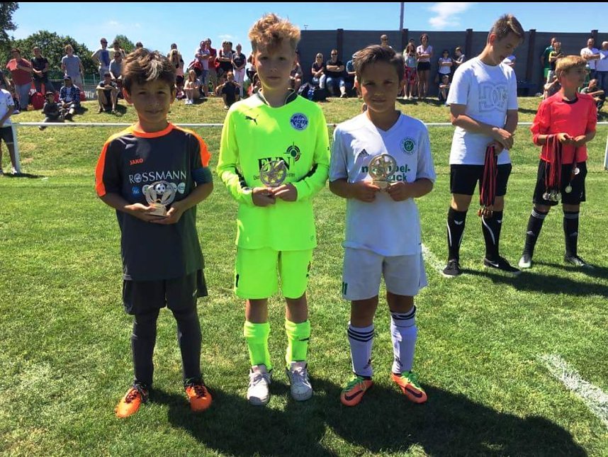 Wackers E1 beim Borntalkickercup 2017