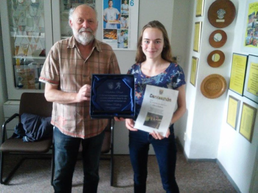 Vom Vereinssport in den H&ouml;rsaal, der LV Altstadt verabschiedet Nachwuchstalente