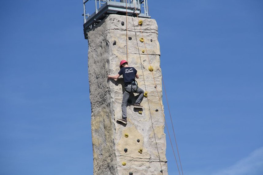 Zeltlager der Jugendfeuerwehren auf der Feuerkuppe