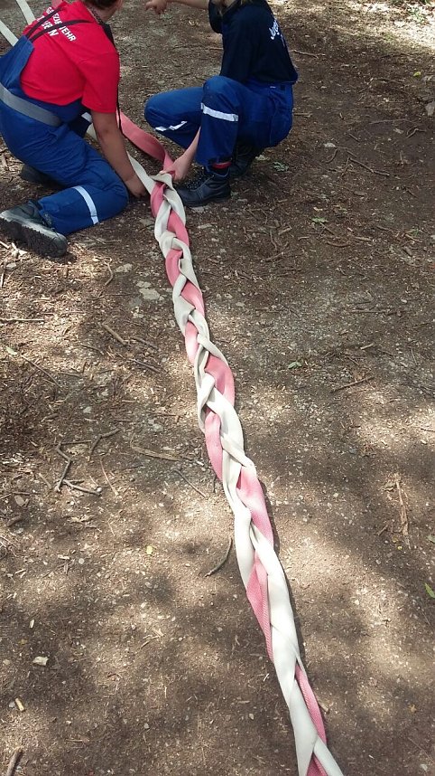 Zeltlager der Jugendfeuerwehren auf der Feuerkuppe