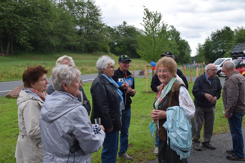 Dorfplatz in Buchholz er&ouml;ffnet