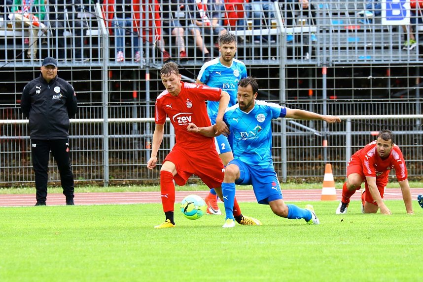 2:2 im Testspiel gegen Zwickau