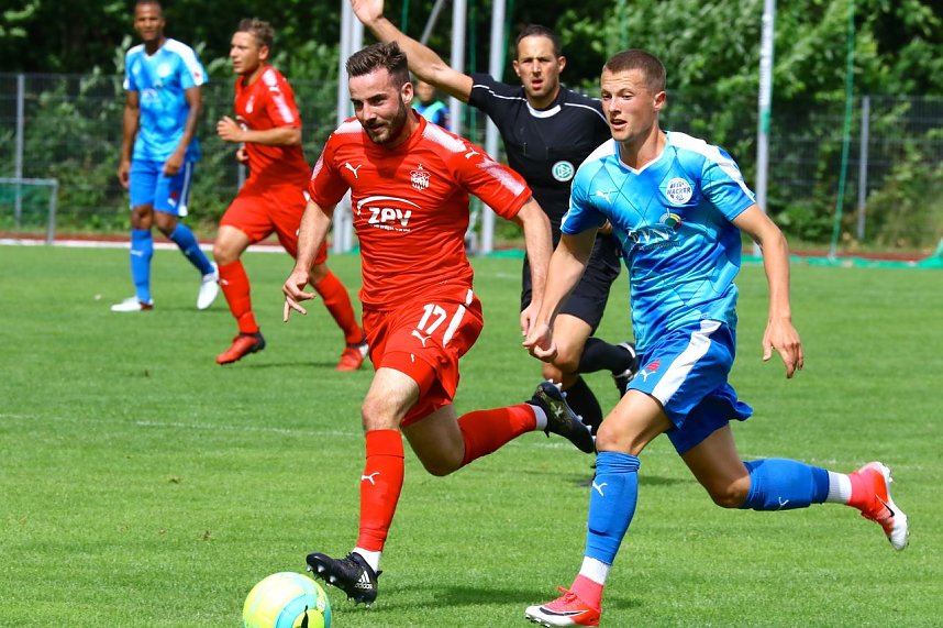 2:2 im Testspiel gegen Zwickau