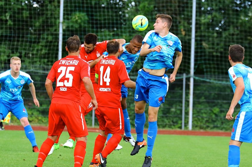 2:2 im Testspiel gegen Zwickau