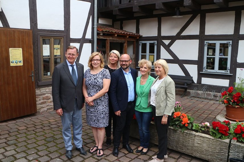 Ministerpr&auml;sident Bodo Ramelow zu Besuch in Nordhausen