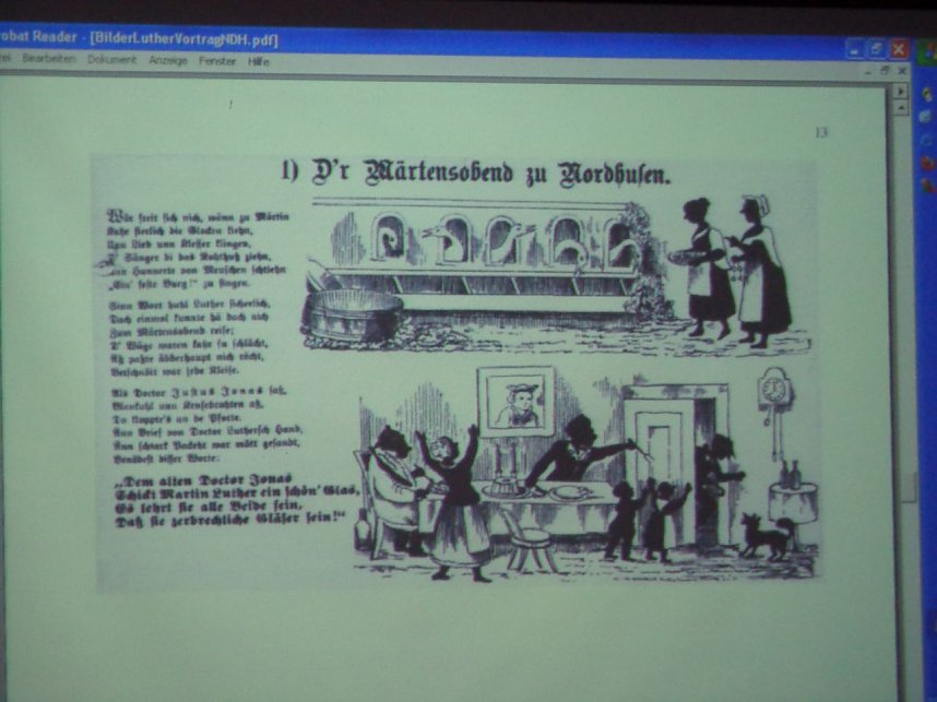 Es lutherte im Tabakspeicher