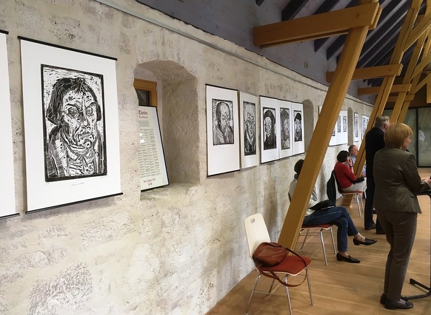 Gesichter der Reformation auf Burg Scharfenstein