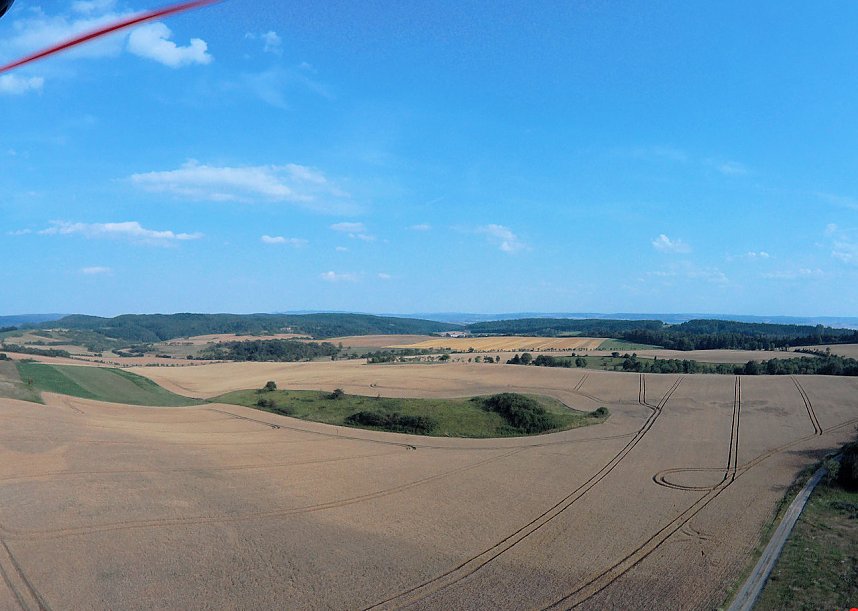 Am Boden und in der Luft