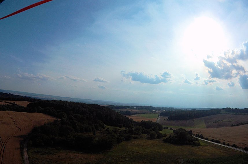 Am Boden und in der Luft