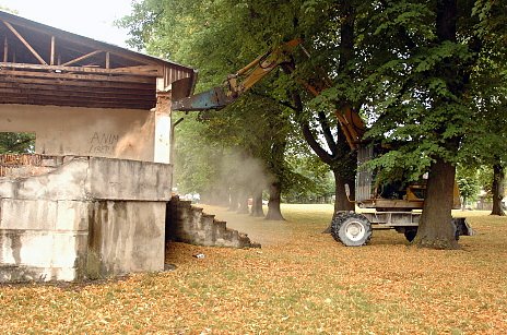 Abri&szlig; Freilichtb&uuml;hne in Ellrich