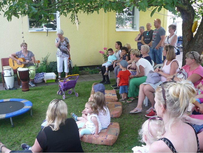 Sommerfest des Musikgartens