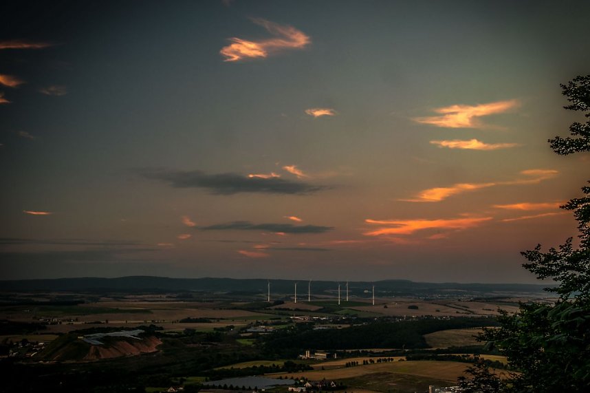 Abendspaziergang bei Bleicherode