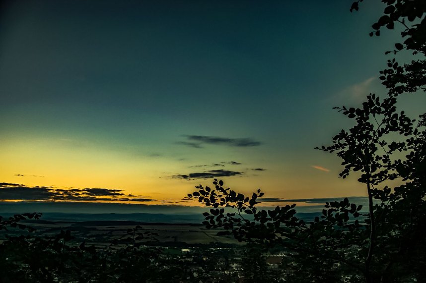 Abendspaziergang bei Bleicherode