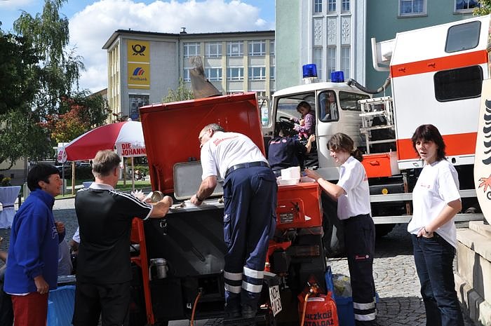 Johanniter-Tag am Rathaus