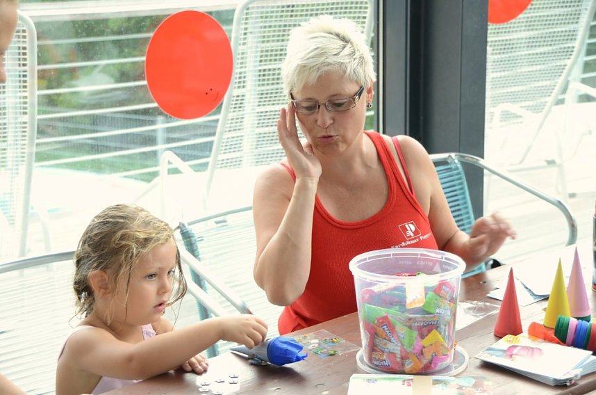 Schulanfangsparty im Badehaus