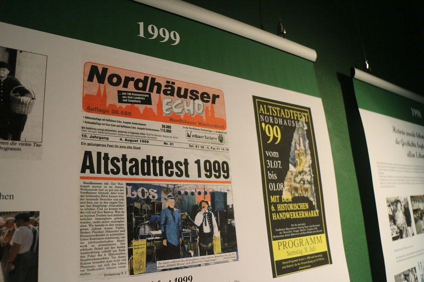 22. Jahre Altstadtfest Nordhausen - Ausstellungser&ouml;ffnung in der Flohburg