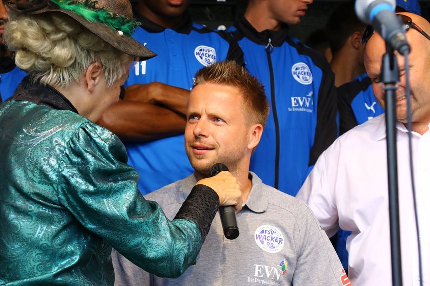 Wacker beim Altstadtfest