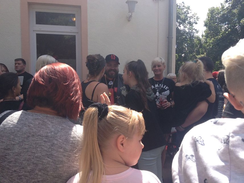 Privat-Party mit Haudegen