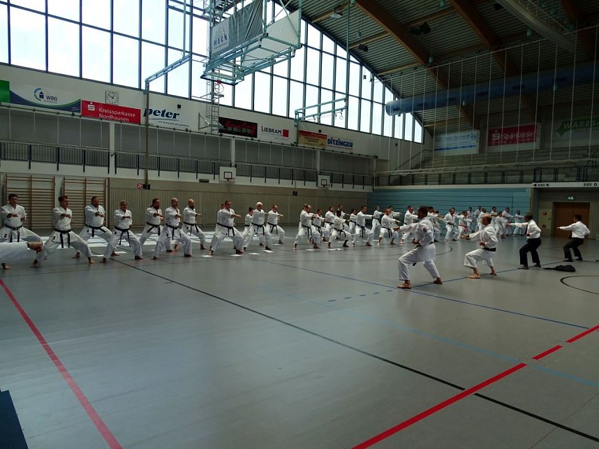 Der Nordh&auml;user Karate Do Kwai lud zum internationalen Trainingslager