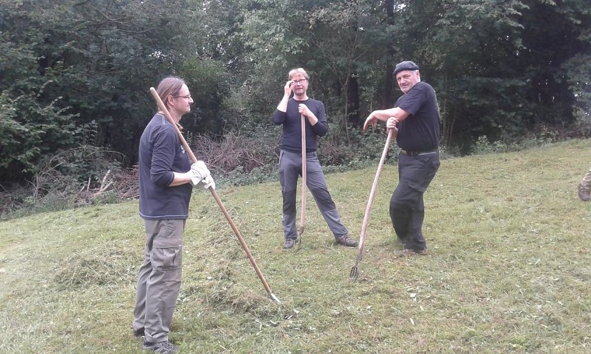 Mahd gegen den Gipsabbau